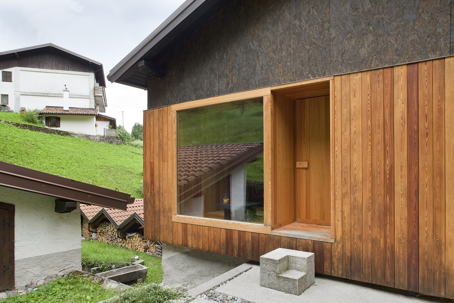 乡间小屋的和谐蜕变-1