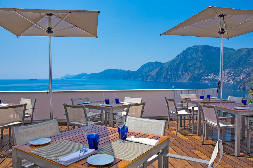 阿马尔菲海岸的现代白色酒店设计-20