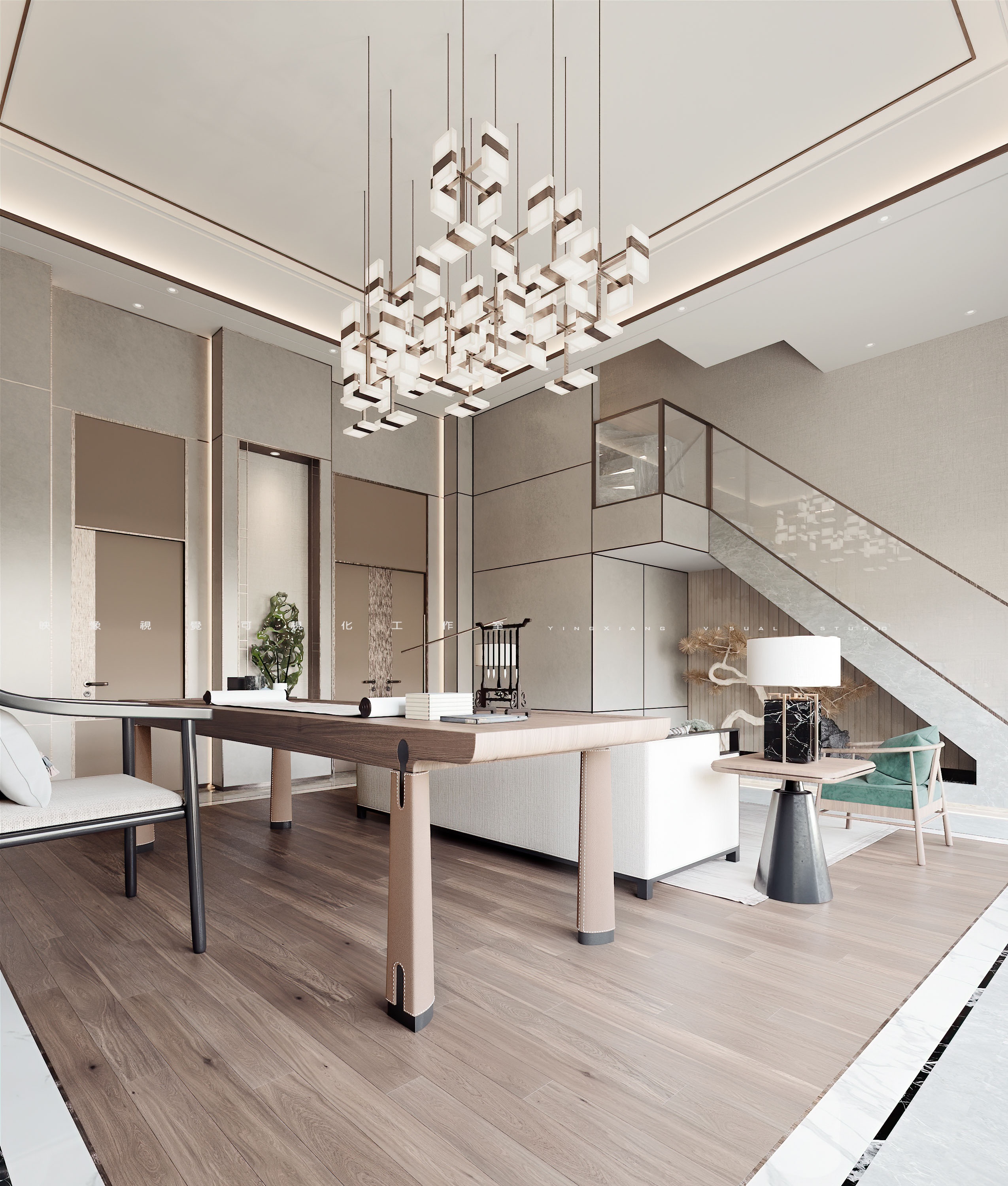 映像視覺 | 商业写实组 | 新中式方案-4