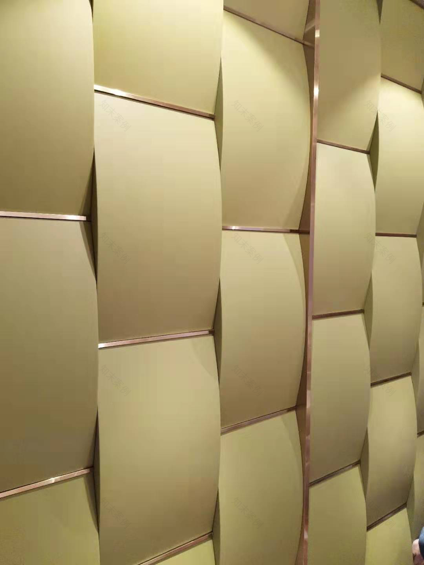 皮雕工艺在室内墙面设计中的应用-75