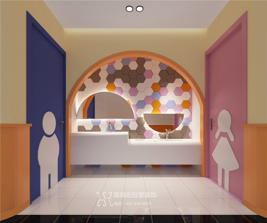 【宏钰堂】郑州艺学堂艺术培训机构装修设计效果图-10