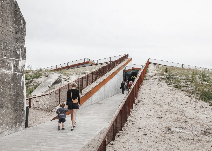 丹麦"隐形博物馆" TIRPITZ 融入沙丘的创新设计-7