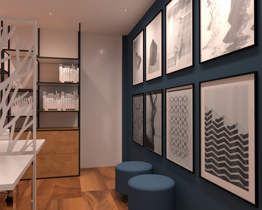 双面魅力 · 家居办公空间设计-5