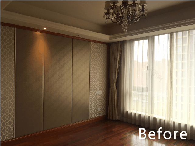 杭州 190m2 现代轻奢平层之家,以克莱因蓝加莫奈灰诠释温柔优雅-45