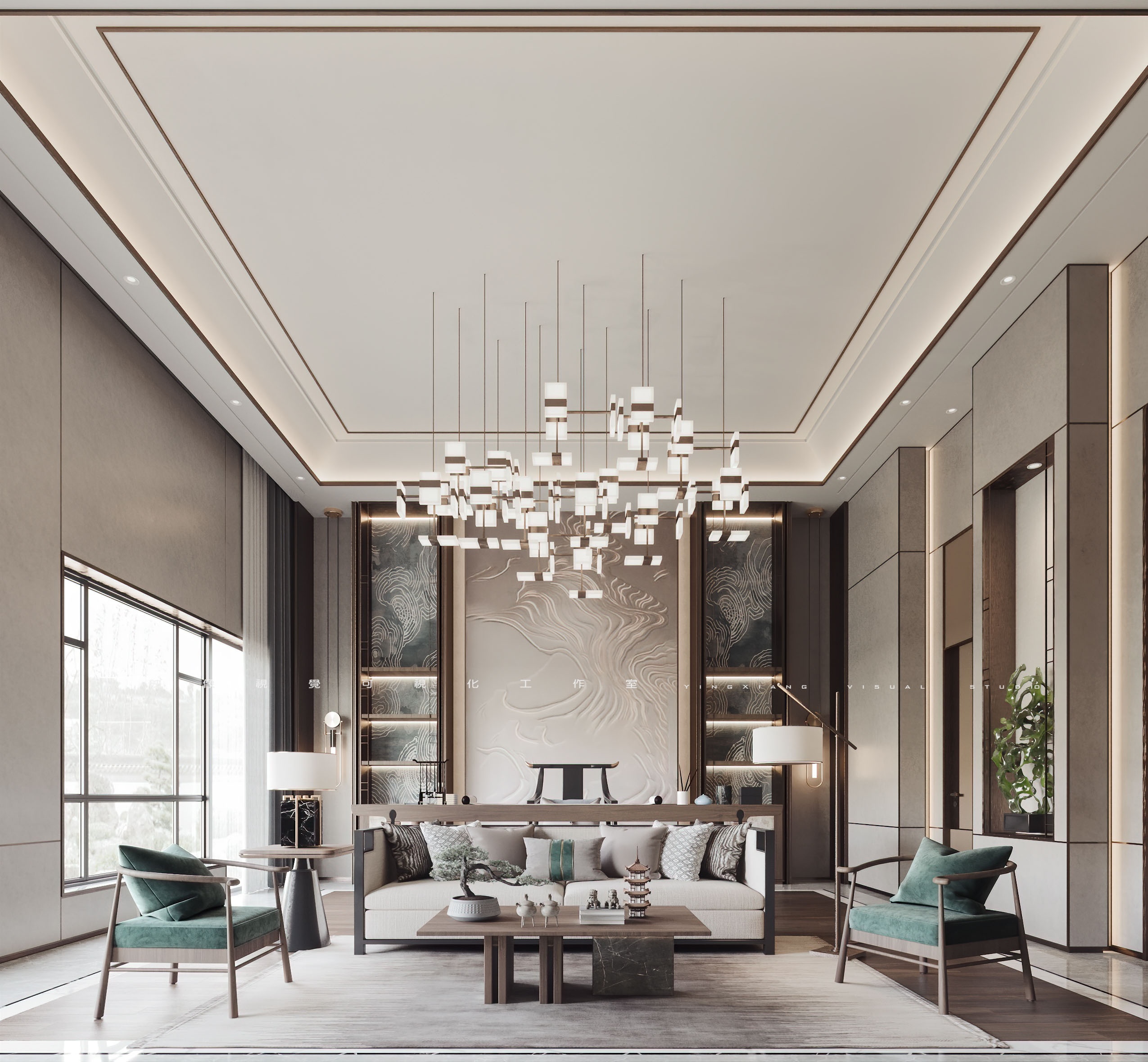 映像視覺 | 商业写实组 | 新中式方案-1