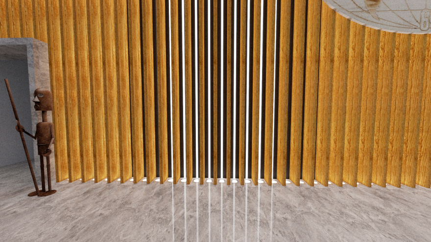 三层错落式住宅设计,楼梯与书架完美融合-19