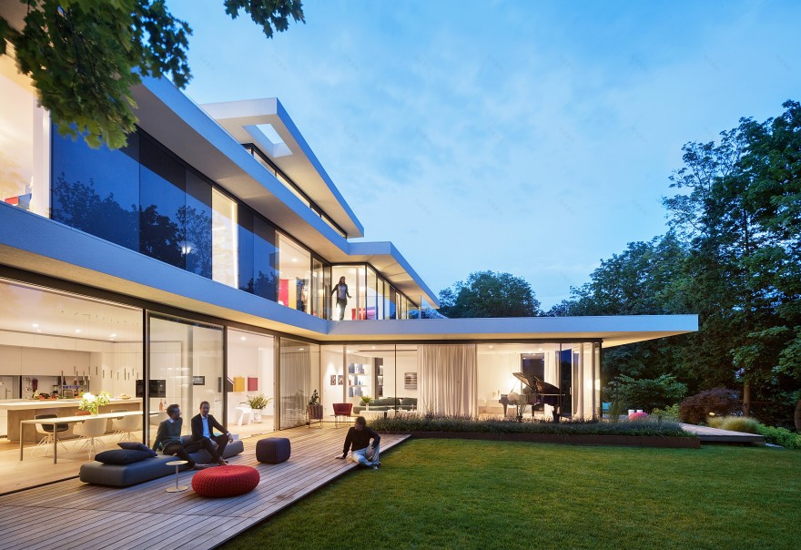 德国 Saarbrücken 别墅空间 Continuum 概念设计-13