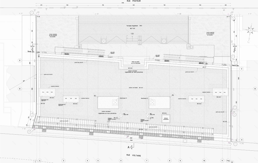 巴黎校园创新建筑设计,独立空中楼阁连接传统与未来-20