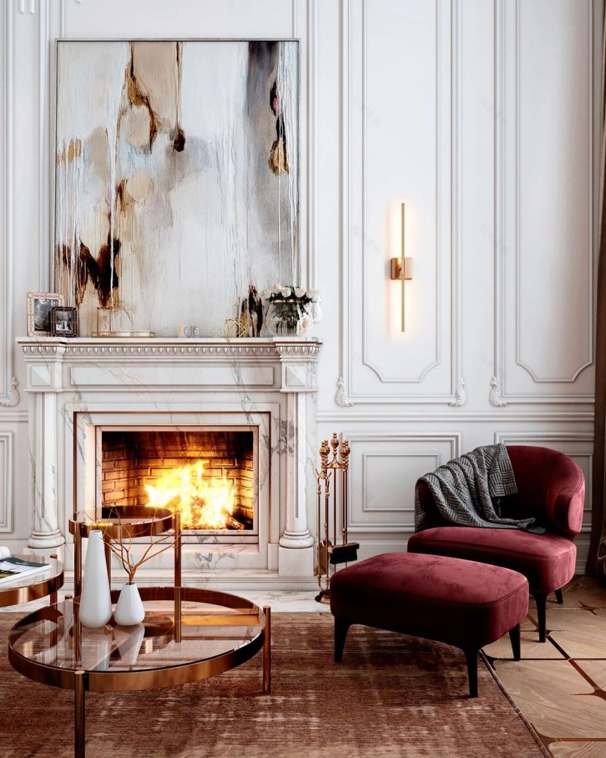 Mossebo 设计团队打造大气一居室,古典与现代完美融合-11