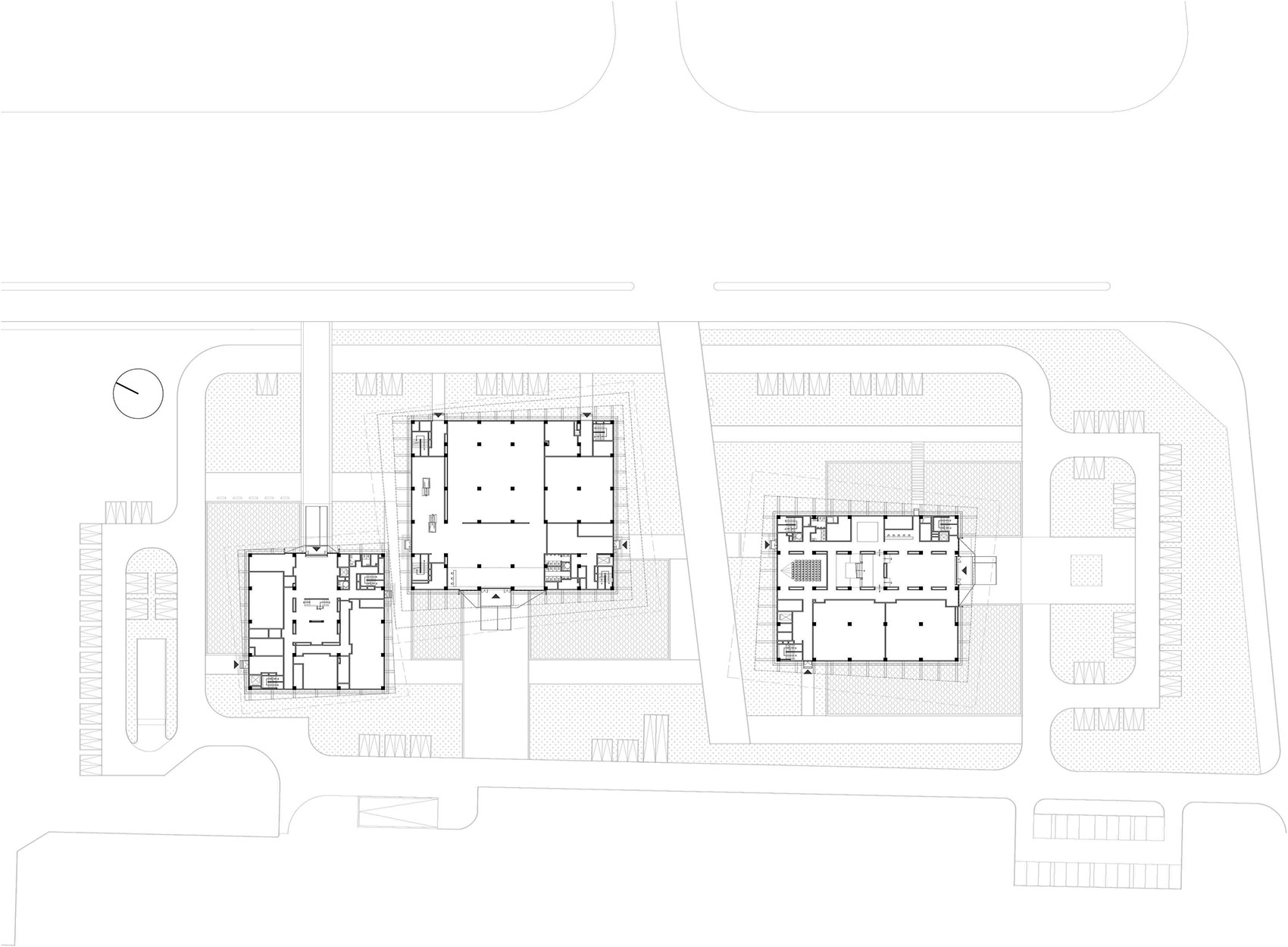 上饶市城市规划展览馆、博物馆和档案馆/对话两种不同密度的空间秩序-48