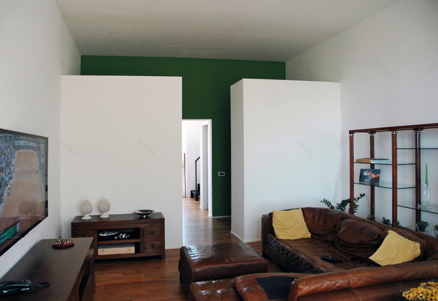 乡村老屋变身高颜值现代家庭住宅-11