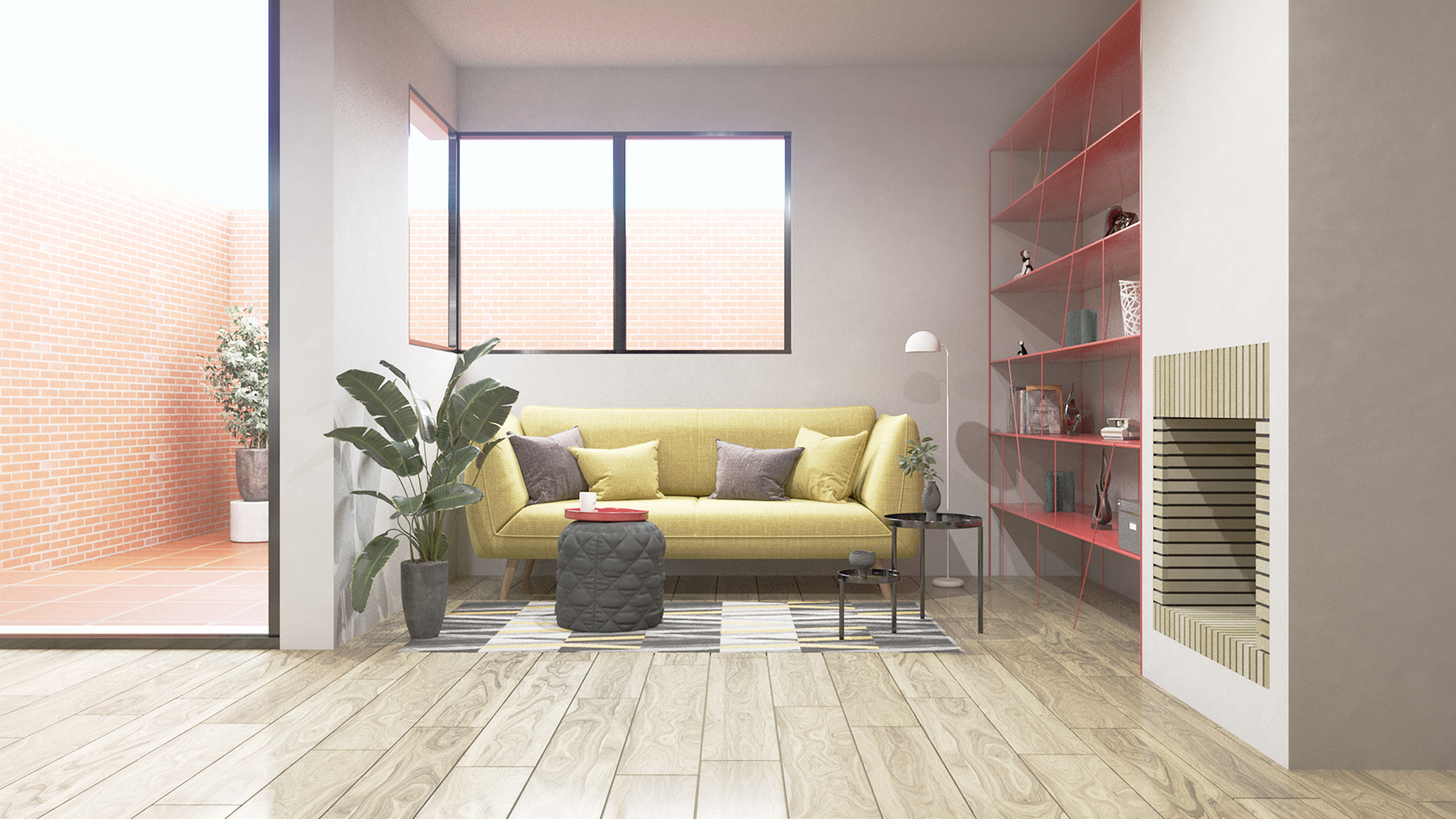 地中海风格的海景公寓改造-3