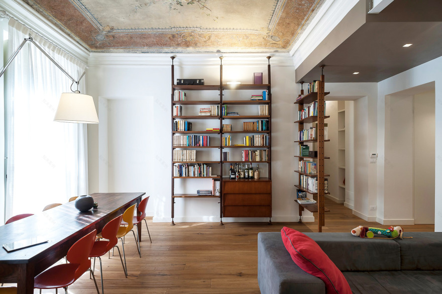 意大利托里诺历史公寓现代重生-0