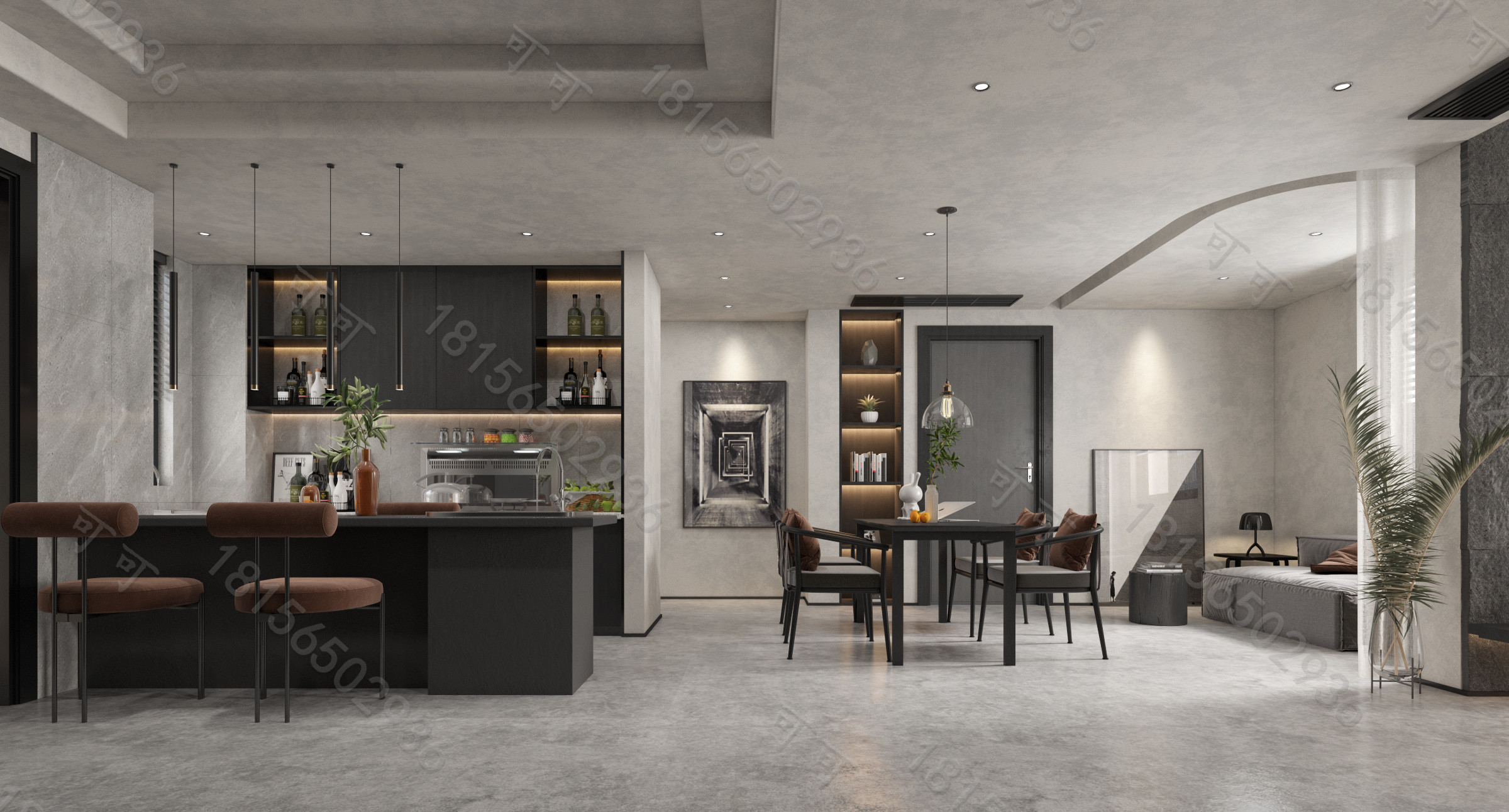 一个空间 两个方案-3