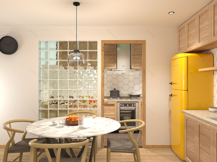 深圳新中式原木风格住宅设计-2