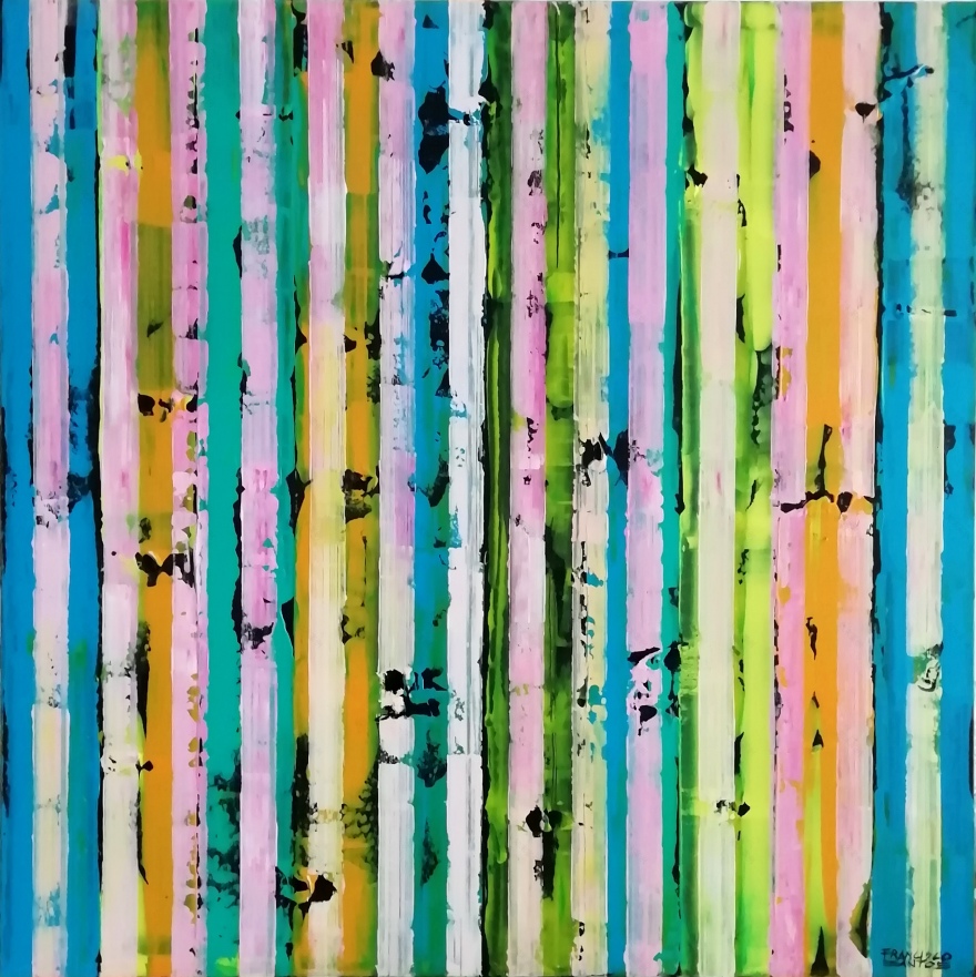 色彩线条的魅力 | Something wonderful 2 现代艺术画作-0