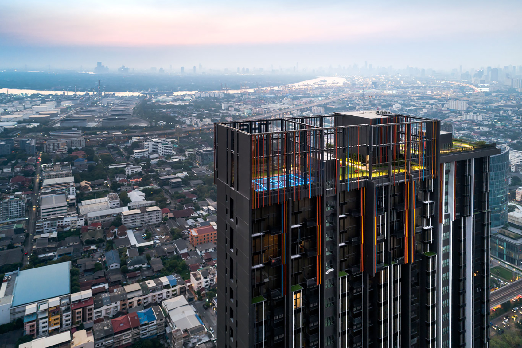 素坤逸101巷THE LINE公寓楼，曼谷/多元、别致的超高层活力空间-10