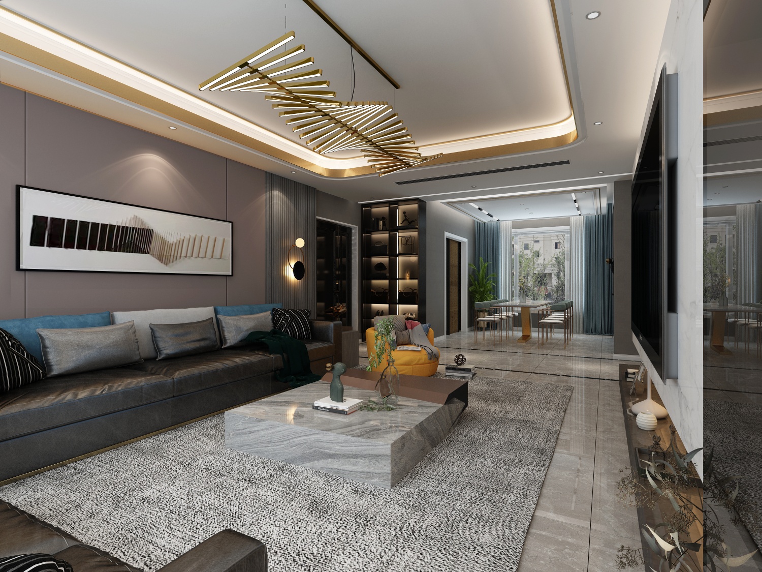 中国宝鸡雍华公馆211㎡平墅-1