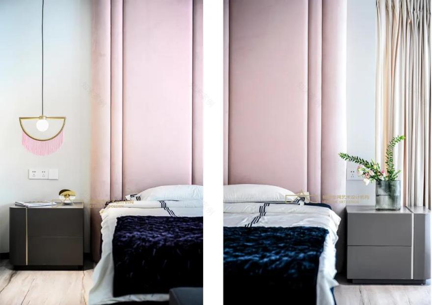融合简约与甜美,打造阔景以待的家之风景-50