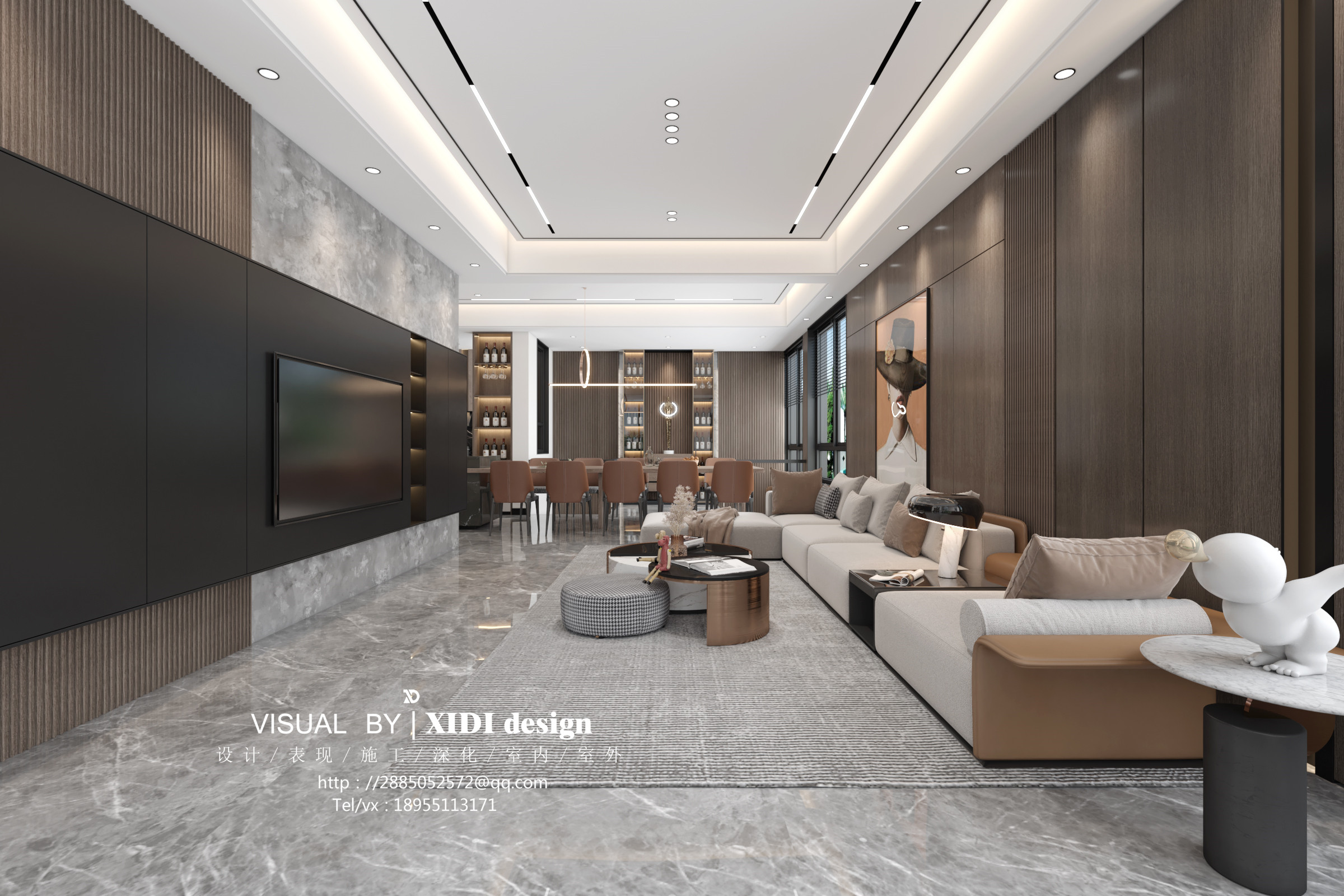 海珀佘山别墅~港式简约-4