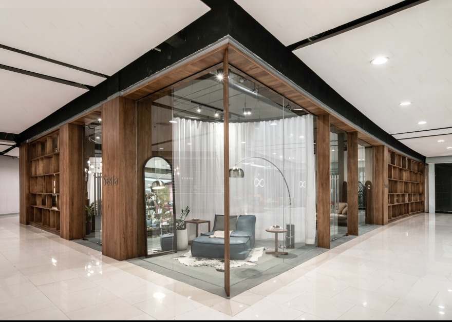曼谷家居展厅 Sesia,书架式立面设计引领潮流-5
