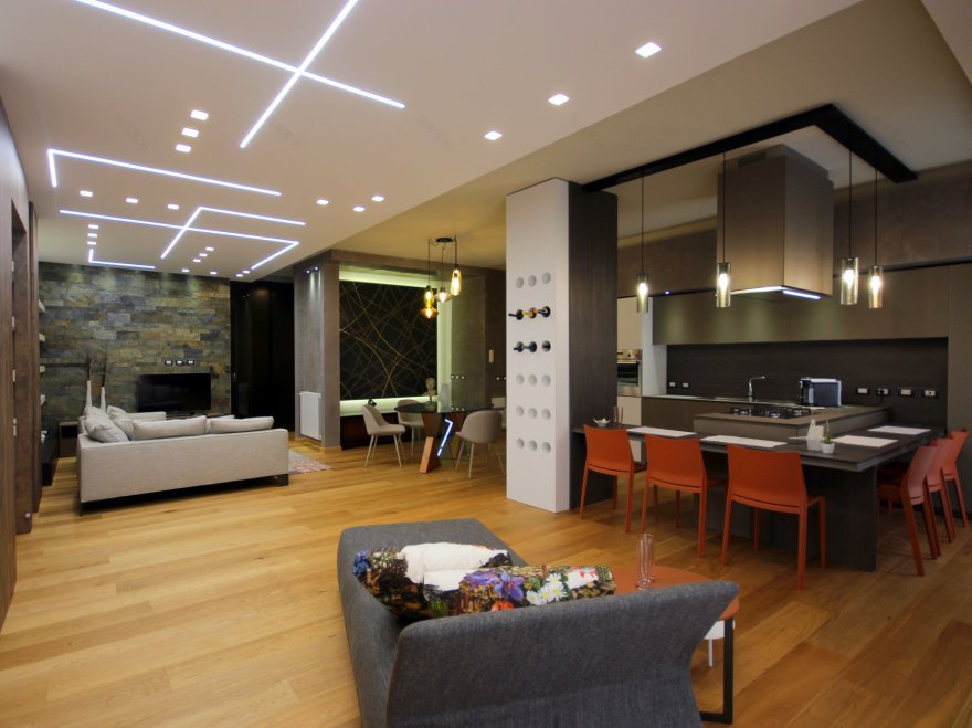 温馨现代家居,打造多功能生活空间-0