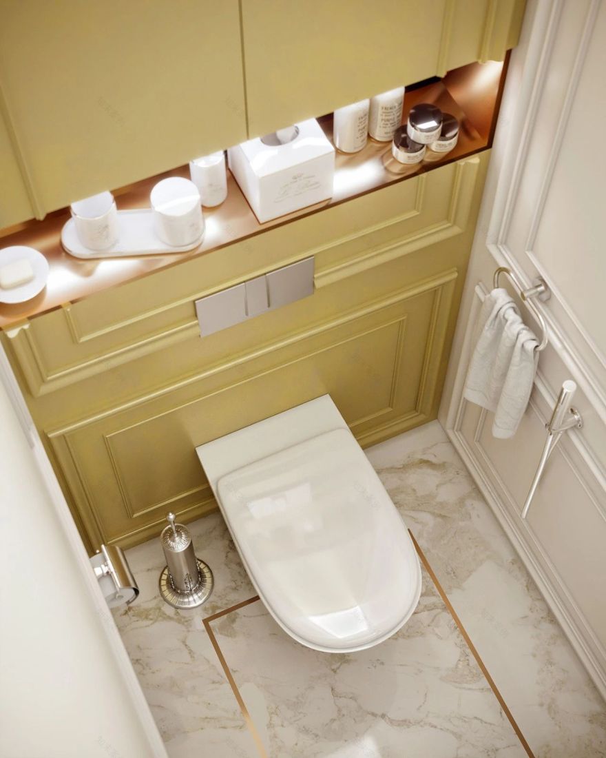 Mossebo 设计团队打造大气一居室,古典与现代完美融合-41