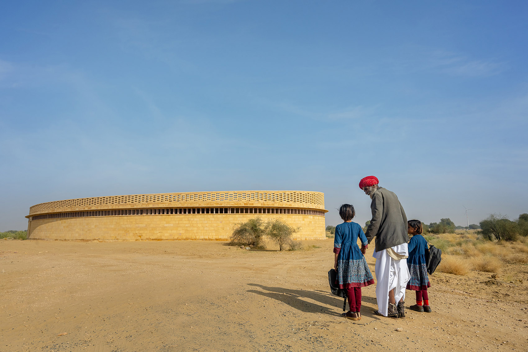 Rajkumari Ratnavatinv女子学校，印度/沙漠中的灯塔-65