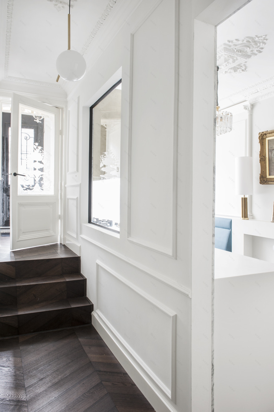 阿姆斯特丹运河家庭住宅——全球旅行灵感融入设计-9