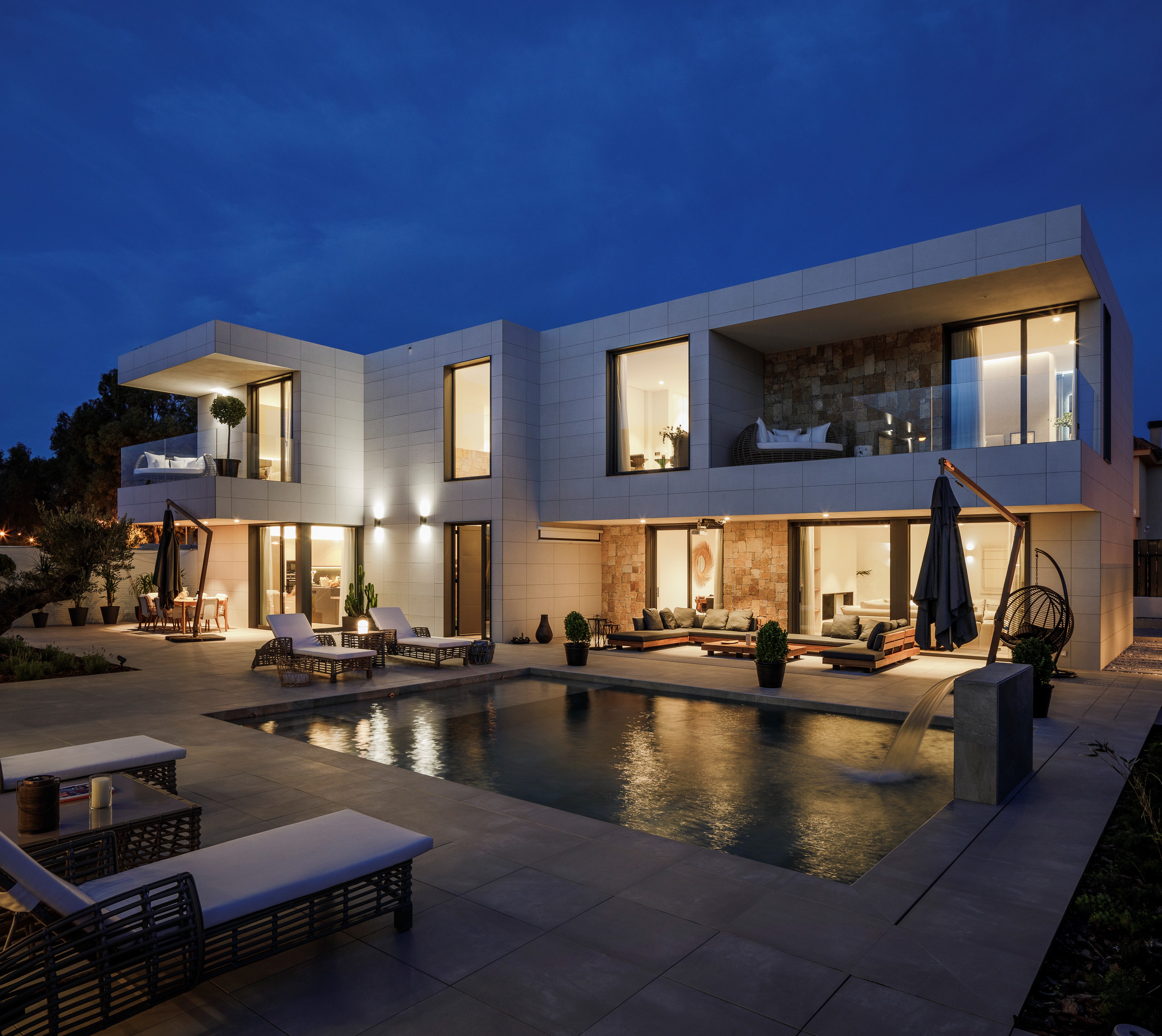 模块化设计双宅之塞维利亚地中海风格-7