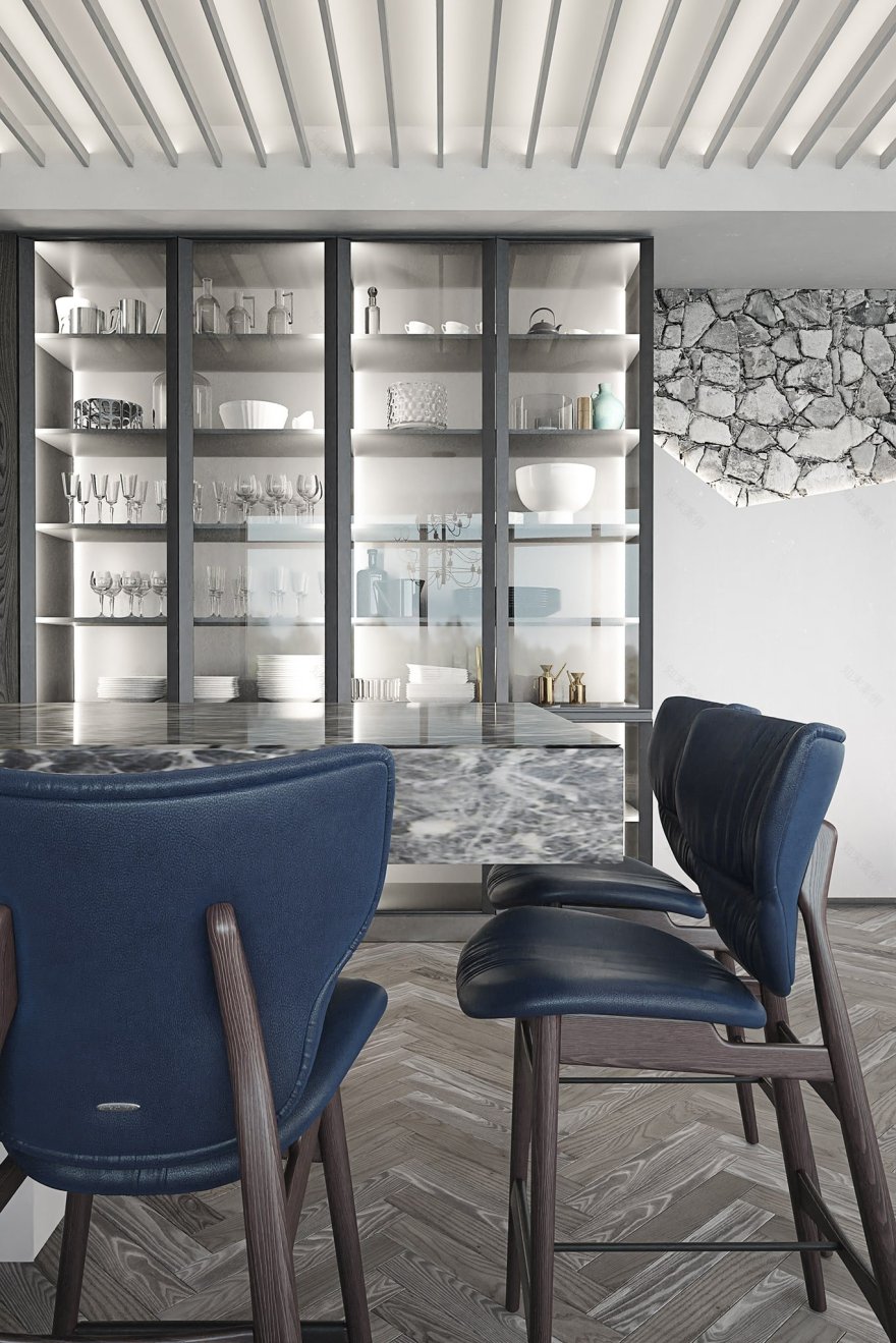 河畔丽景现代公寓设计-8