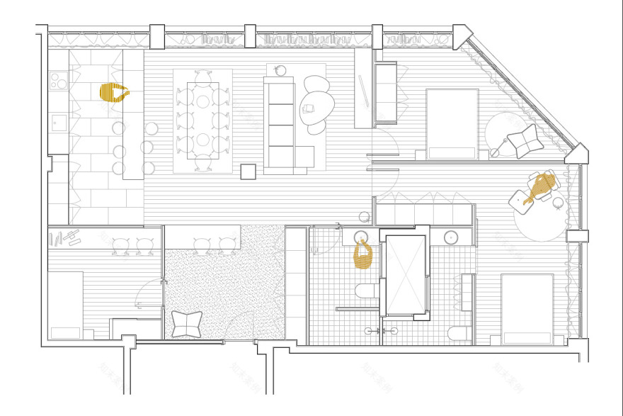 在毕尔巴鄂将一间办公室翻新成一个住所-19