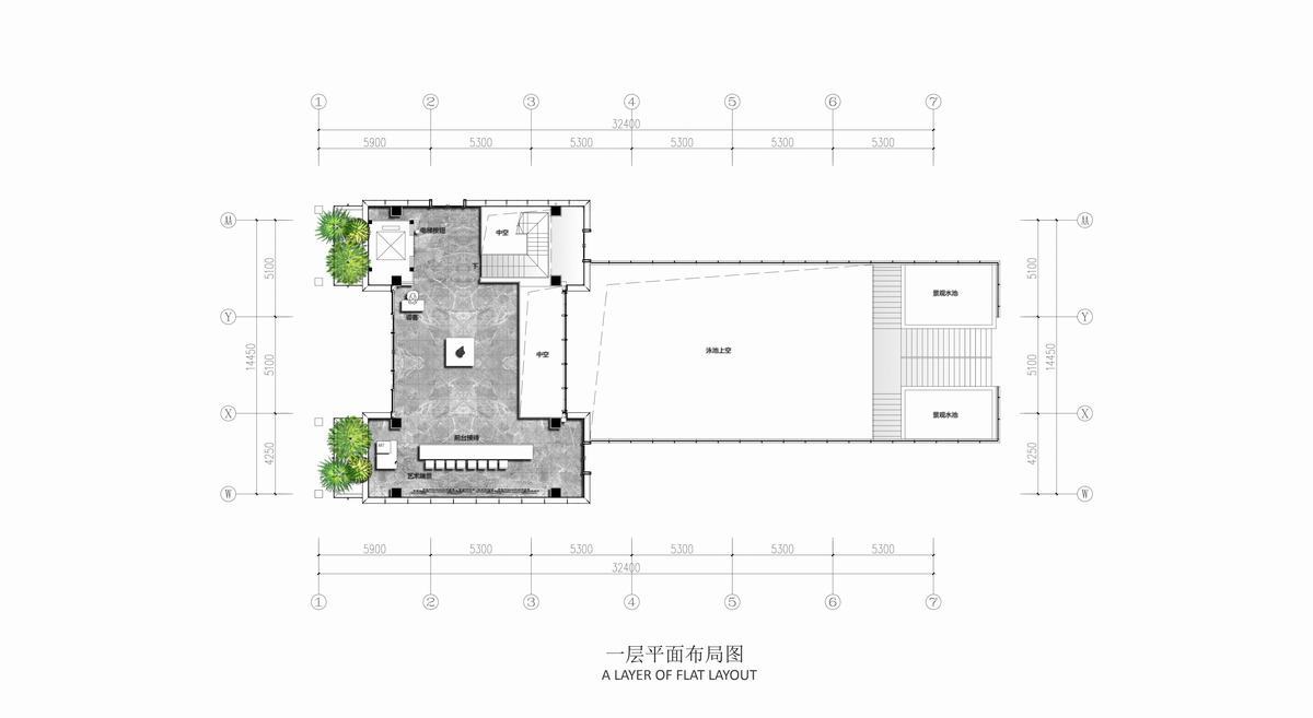 BTW 南京江宁东山会所 设计方案+内装施工图+效果图+机电-22