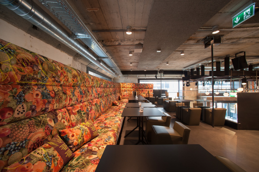 瑞士 Sihlpost Hiltl 餐厅设计-16