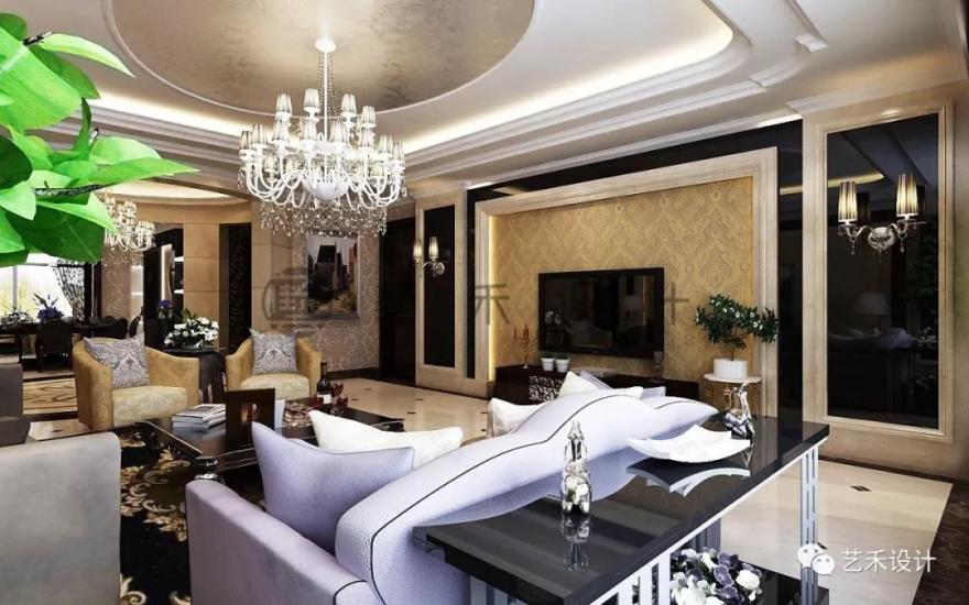 星海湾一号 310 平港式风格—揭秘拥有精致生活的装修法则-16