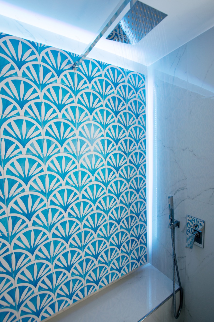 "N 世代公寓 | 蓝色地中海风格的年轻化设计"-23