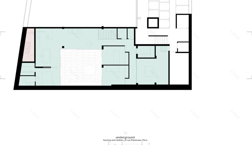Polonceau 街住宅与工作室丨法国巴黎丨YUA studio d’architecture-78