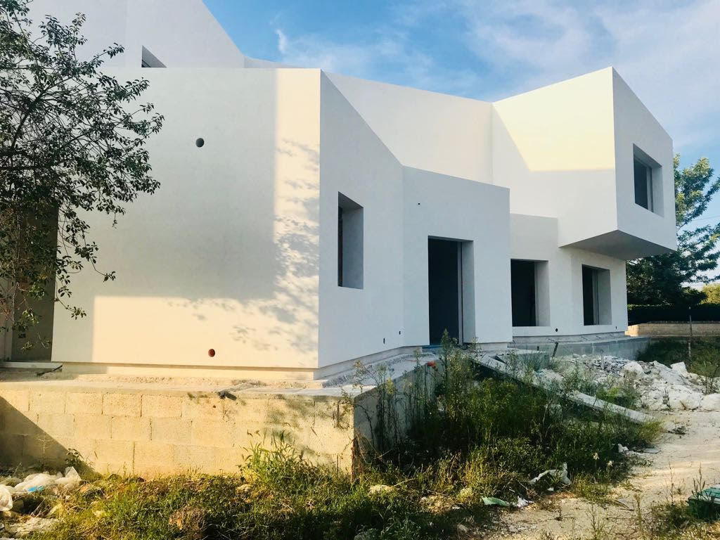 线性白建筑 | 家庭住宅的简约之美-21