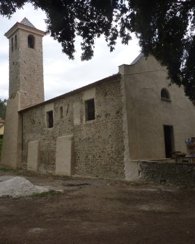 restauro della pieve di san martino in follo