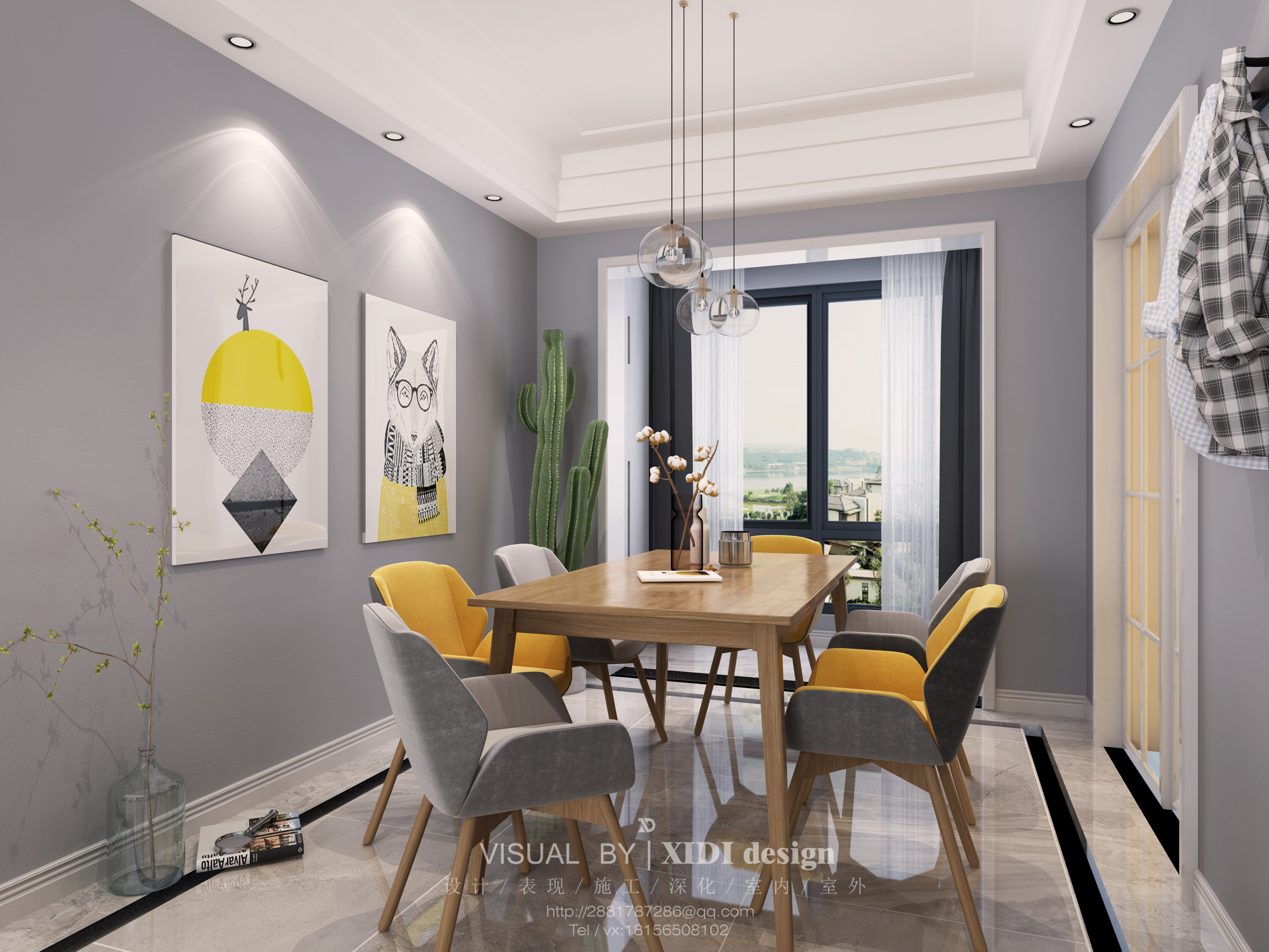 四月更新丨现代轻奢法式系列客餐厅餐厅合集-12