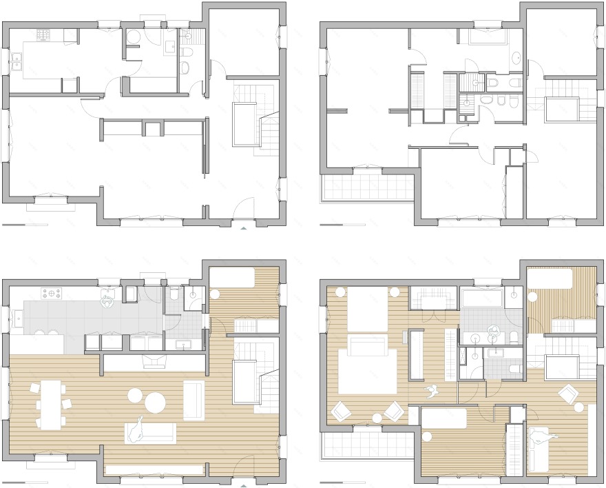 巴塞罗那山坡别墅的蜕变与新生-16