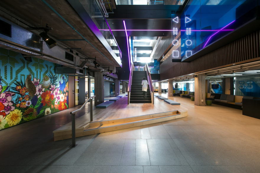 新西兰 TVNZ 电视台“开放共生”办公空间-2