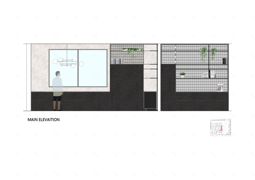 城市中的单色别墅设计-13