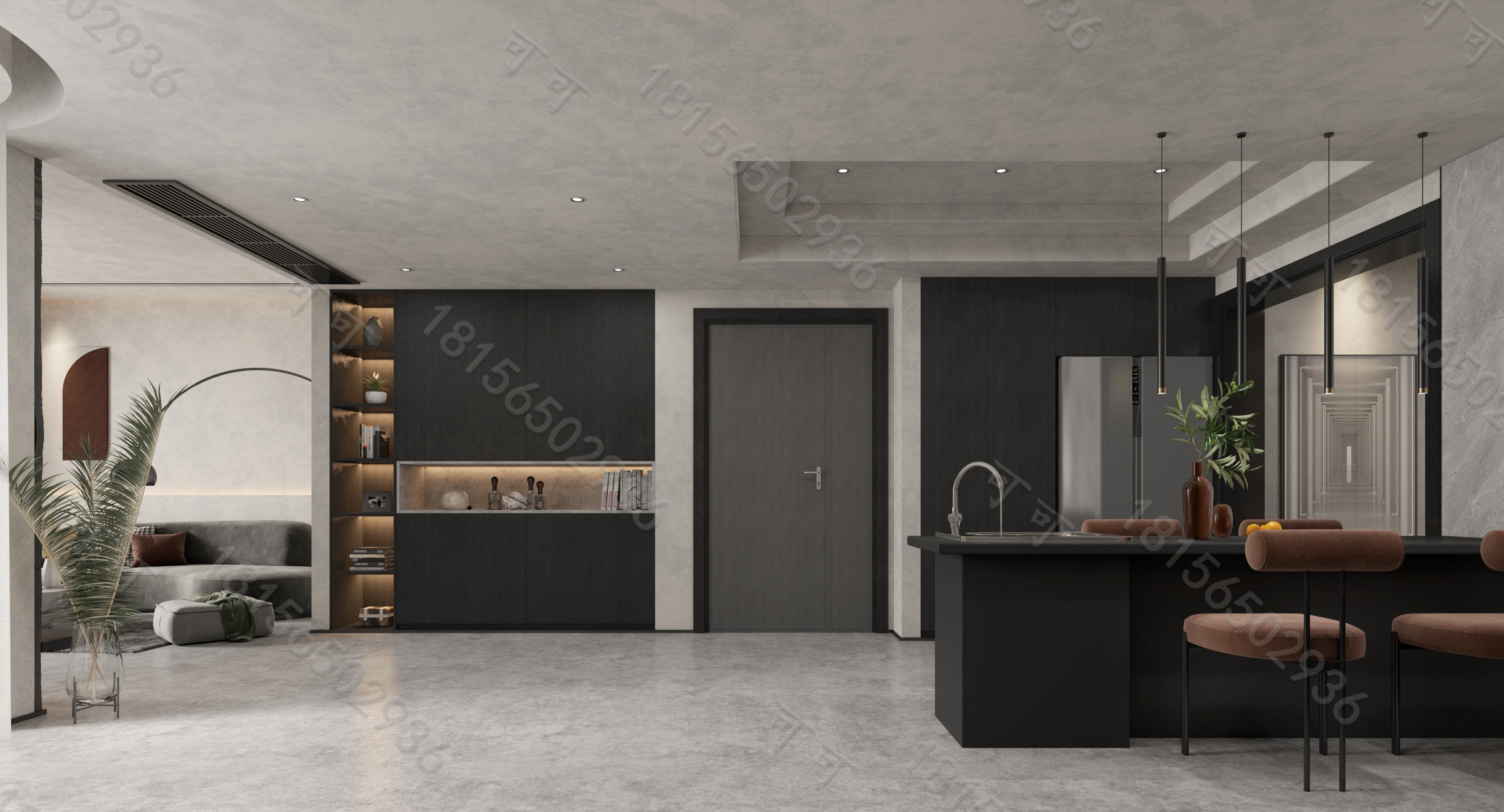 一个空间 两个方案-2