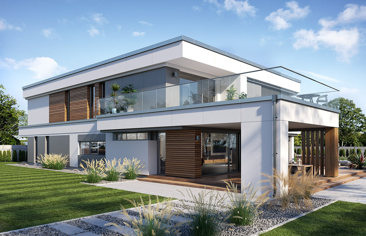 MG Projekt丨别墅建筑丨Willa Floryda 5-4