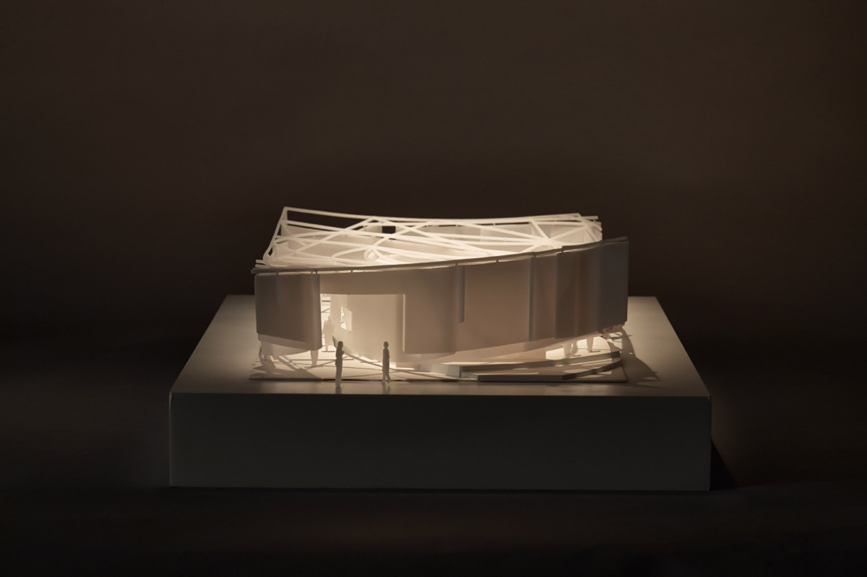 “悬浮毛毡”概念展厅，深圳/柔软的迷宫-46