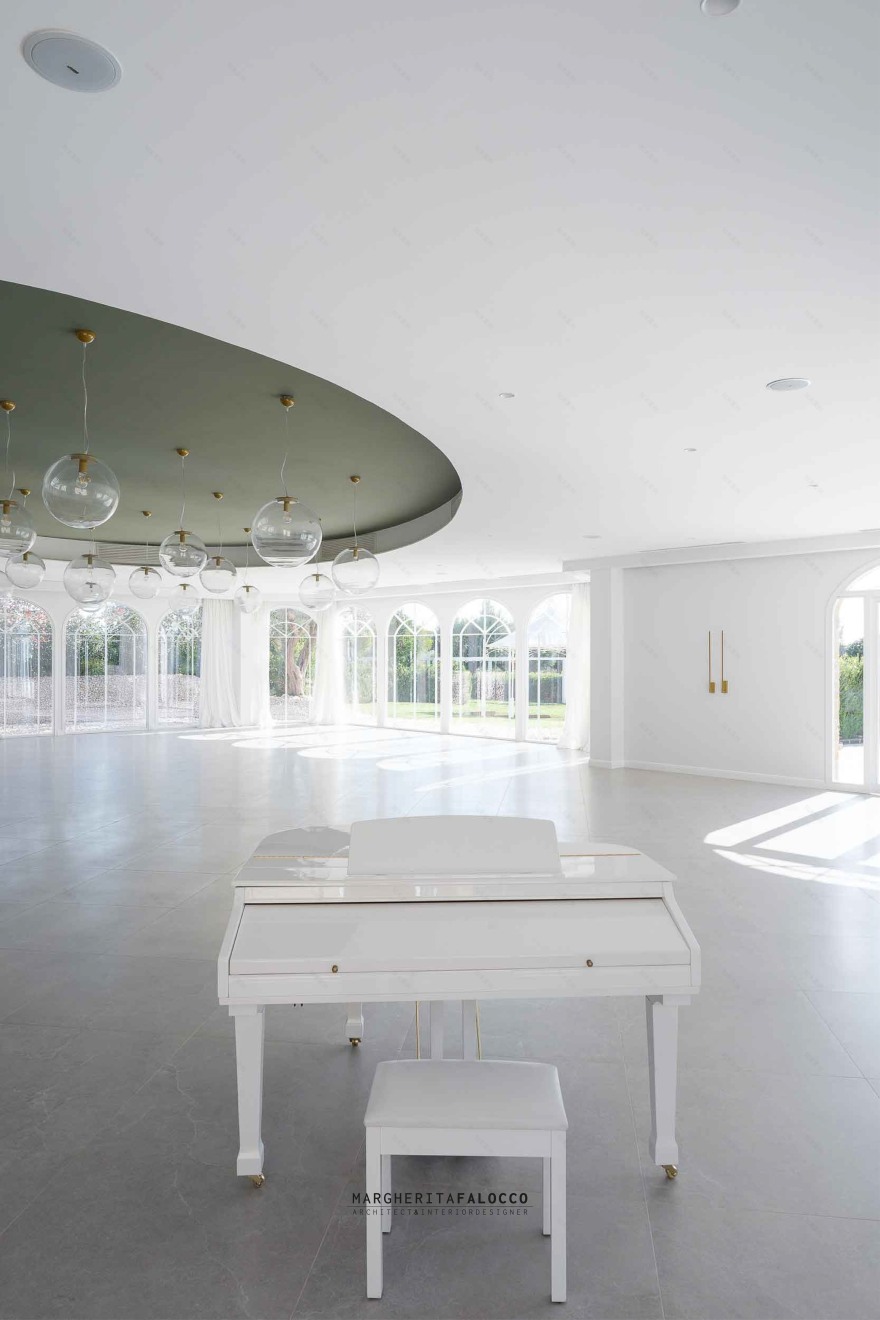 意大利绿色庄园的复古室内设计-6