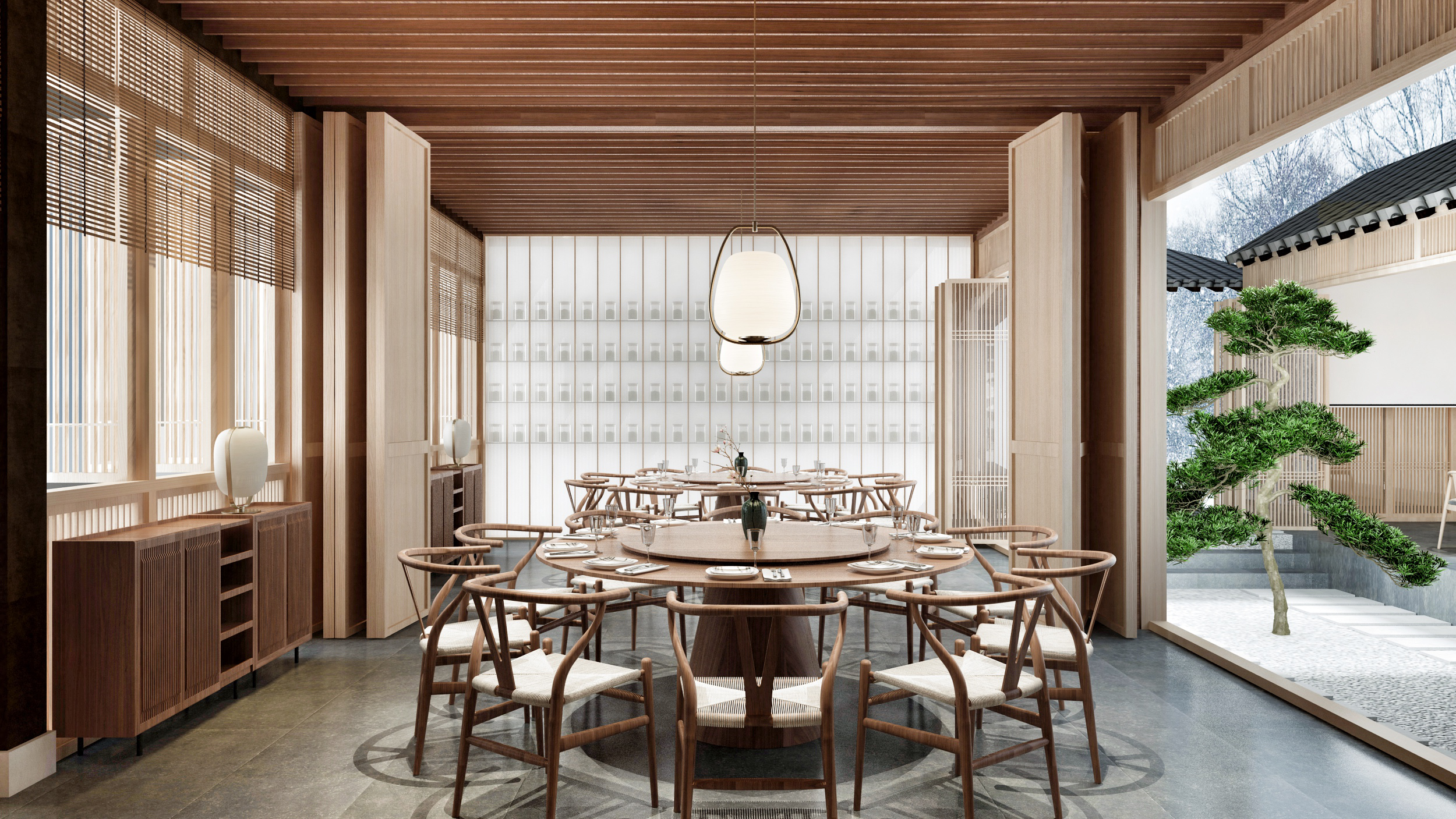 中餐厅丨张杺作品：西湖玉泉苑餐厅-13