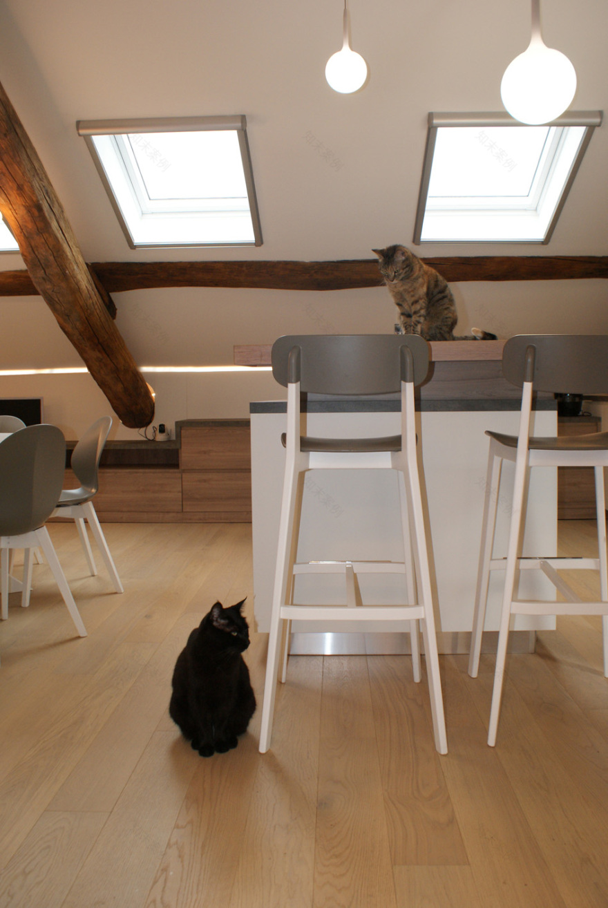 湖滨别墅三层阁楼改造,历史与现代完美融合-4