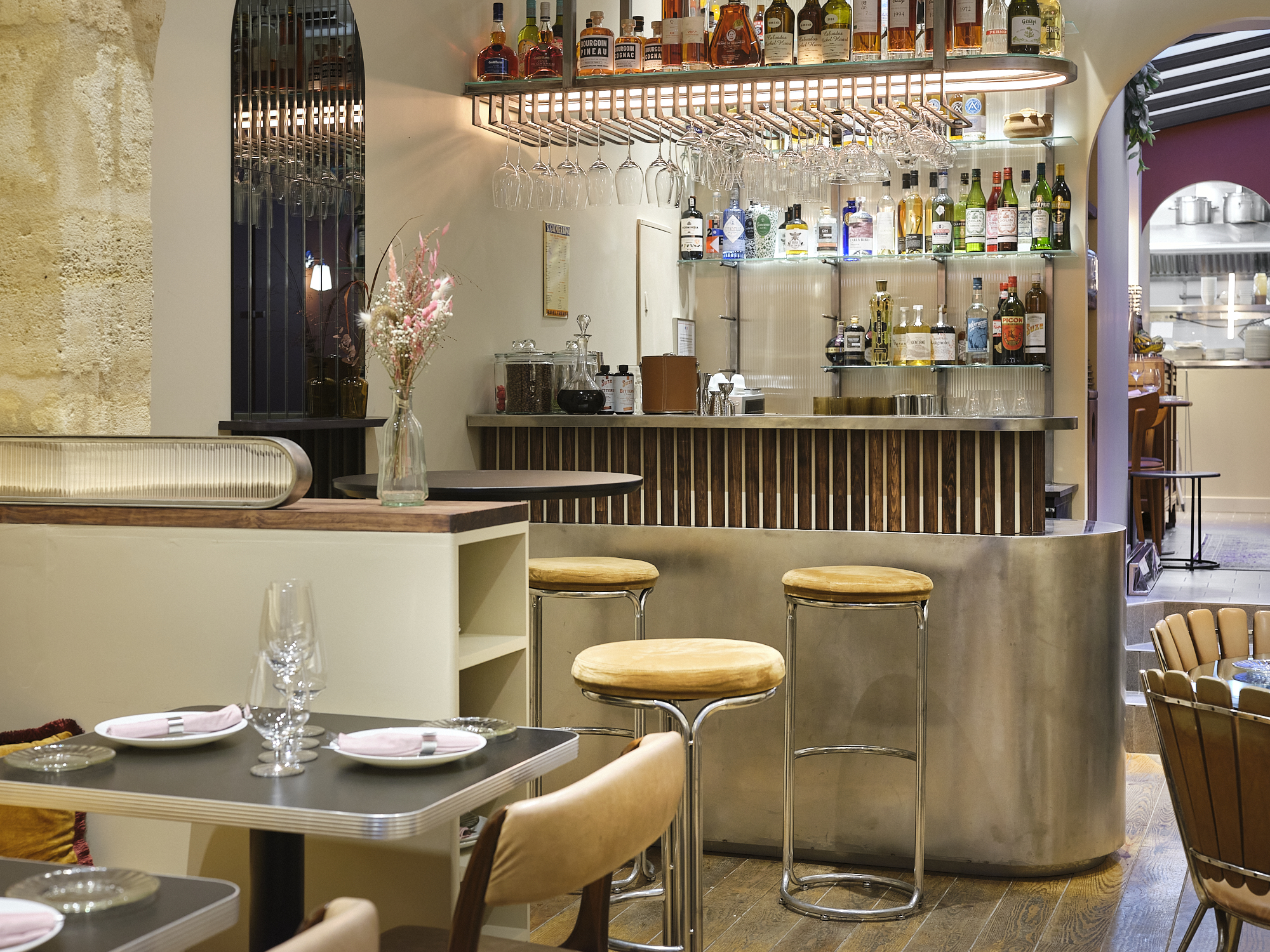 法式风情洋溢的 Ginette 餐厅设计-29